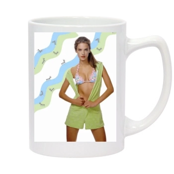 Alessandra Ambrosio 14oz White Statesman Mug