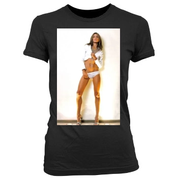 Alessandra Ambrosio Women's Junior Cut Crewneck T-Shirt