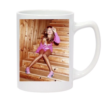 Alessandra Ambrosio 14oz White Statesman Mug