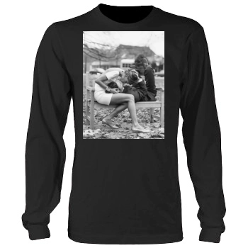 Alessandra Ambrosio Men's Heavy Long Sleeve TShirt