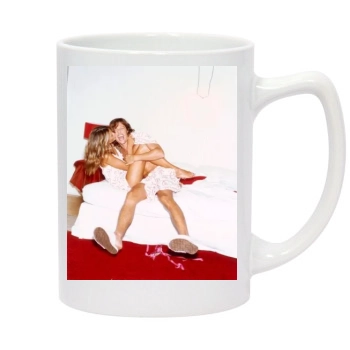 Alessandra Ambrosio 14oz White Statesman Mug