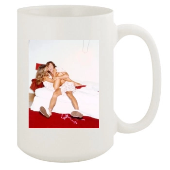 Alessandra Ambrosio 15oz White Mug