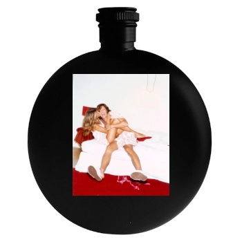 Alessandra Ambrosio Round Flask