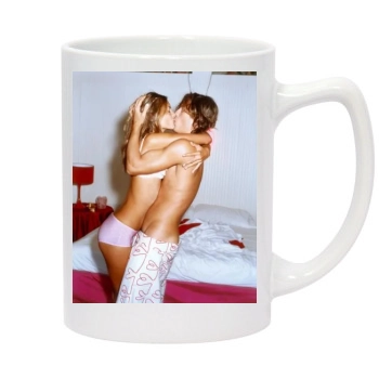 Alessandra Ambrosio 14oz White Statesman Mug