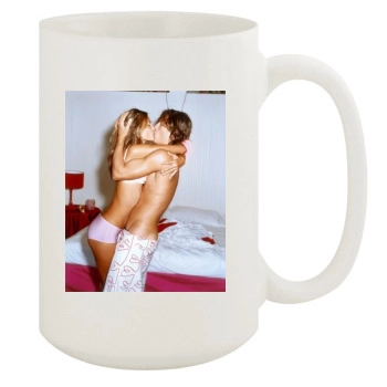 Alessandra Ambrosio 15oz White Mug