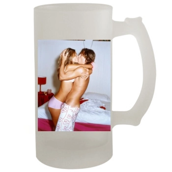 Alessandra Ambrosio 16oz Frosted Beer Stein