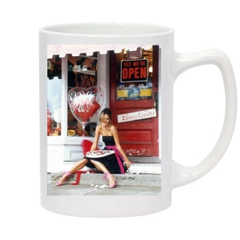 Alessandra Ambrosio 14oz White Statesman Mug