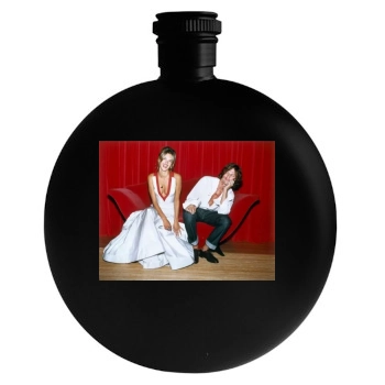 Alessandra Ambrosio Round Flask