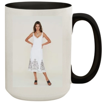 Alessandra Ambrosio 15oz Colored Inner & Handle Mug