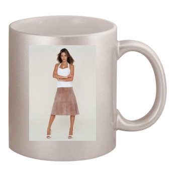 Alessandra Ambrosio 11oz Metallic Silver Mug