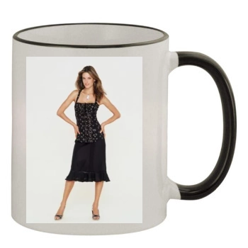 Alessandra Ambrosio 11oz Colored Rim & Handle Mug