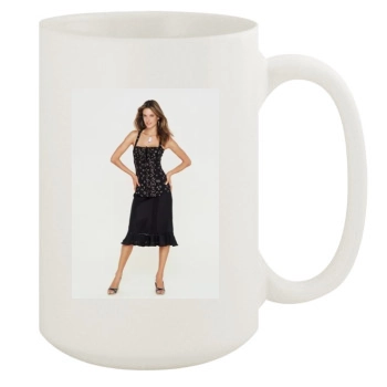 Alessandra Ambrosio 15oz White Mug