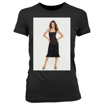 Alessandra Ambrosio Women's Junior Cut Crewneck T-Shirt