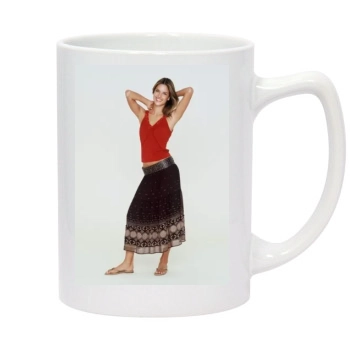 Alessandra Ambrosio 14oz White Statesman Mug