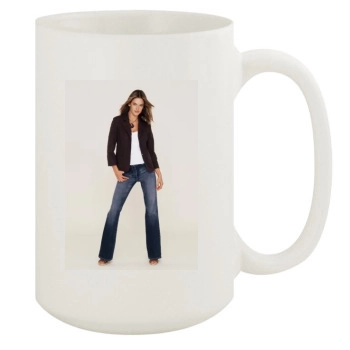 Alessandra Ambrosio 15oz White Mug