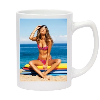 Alessandra Ambrosio 14oz White Statesman Mug