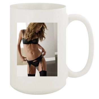 Alessandra Ambrosio 15oz White Mug