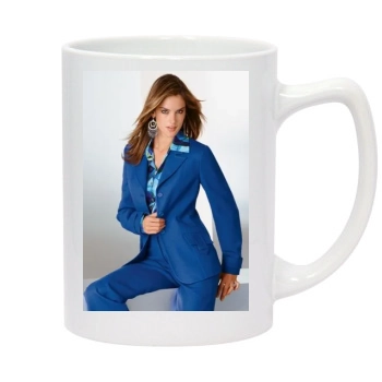 Alessandra Ambrosio 14oz White Statesman Mug