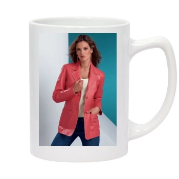 Alessandra Ambrosio 14oz White Statesman Mug