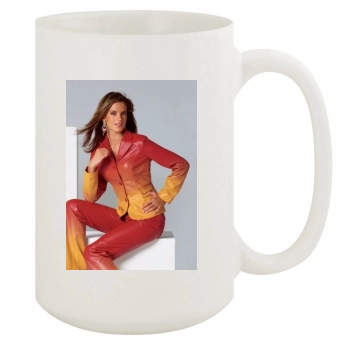 Alessandra Ambrosio 15oz White Mug