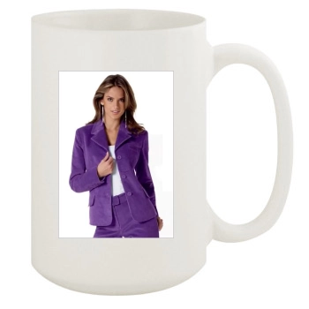 Alessandra Ambrosio 15oz White Mug