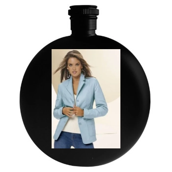 Alessandra Ambrosio Round Flask