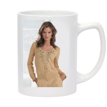 Alessandra Ambrosio 14oz White Statesman Mug