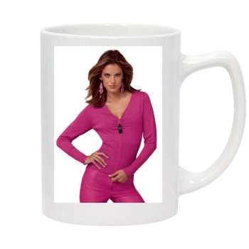 Alessandra Ambrosio 14oz White Statesman Mug