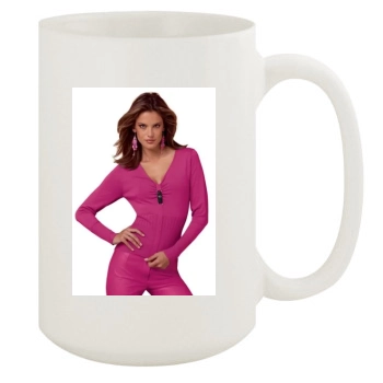 Alessandra Ambrosio 15oz White Mug