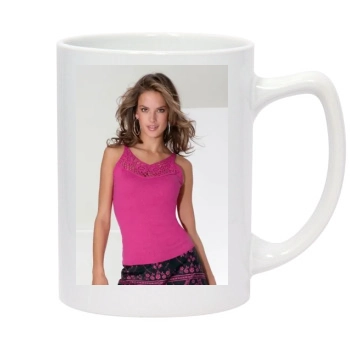 Alessandra Ambrosio 14oz White Statesman Mug