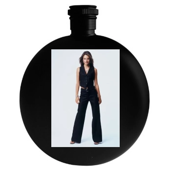 Alessandra Ambrosio Round Flask