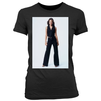 Alessandra Ambrosio Women's Junior Cut Crewneck T-Shirt