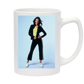 Alessandra Ambrosio 14oz White Statesman Mug