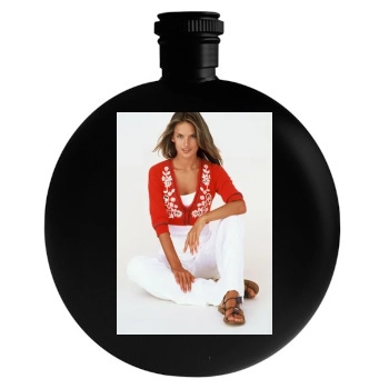 Alessandra Ambrosio Round Flask