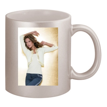 Alessandra Ambrosio 11oz Metallic Silver Mug