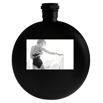 Alessandra Ambrosio Round Flask