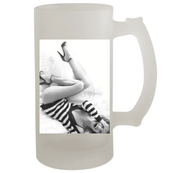 Alessandra Ambrosio 16oz Frosted Beer Stein