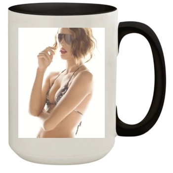 Alessandra Ambrosio 15oz Colored Inner & Handle Mug