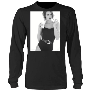 Alessandra Ambrosio Men's Heavy Long Sleeve TShirt