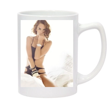 Alessandra Ambrosio 14oz White Statesman Mug