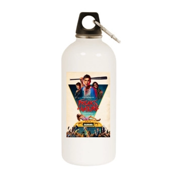 Freaks of Nature (2015) White Water Bottle With Carabiner