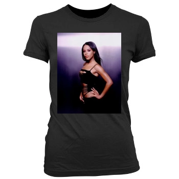 Aaliyah Women's Junior Cut Crewneck T-Shirt