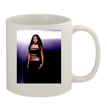 Aaliyah 11oz White Mug