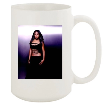 Aaliyah 15oz White Mug