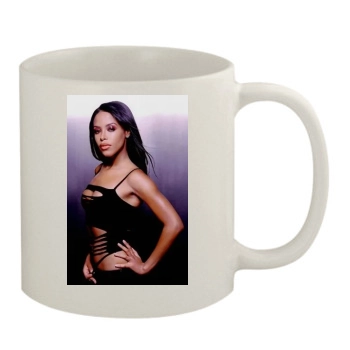 Aaliyah 11oz White Mug