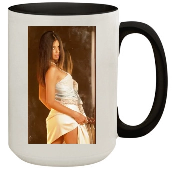 Adriana Lima 15oz Colored Inner & Handle Mug