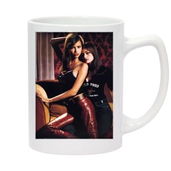 Adriana Lima 14oz White Statesman Mug