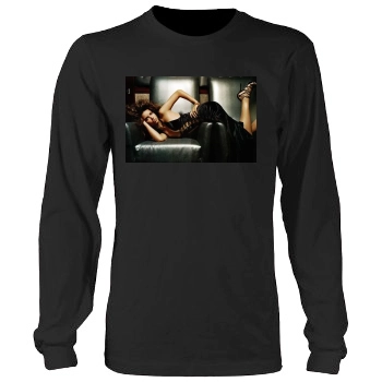 Adriana Lima Men's Heavy Long Sleeve TShirt