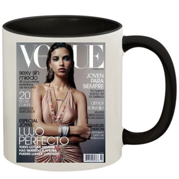 Adriana Lima 11oz Colored Inner & Handle Mug