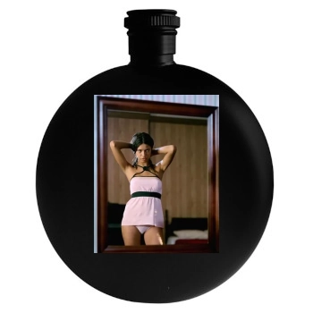 Adriana Lima Round Flask